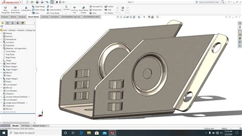 solidworks sheet metal part|solidworks sheet metal examples.